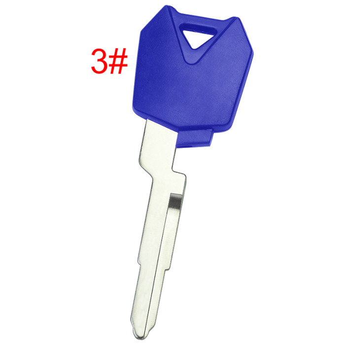 For KAWASAKI Motorcycle key bank left blade with badge , pls choose color
