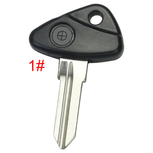 For BMW  Motrocycle key blank with badge  ，pls choose blade