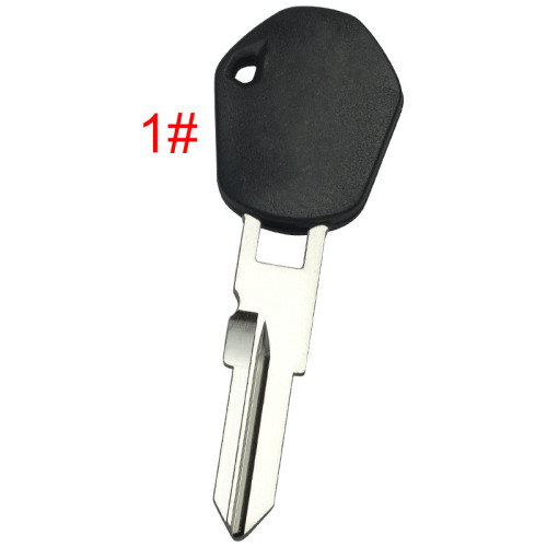 KTM Motocycle car key blank with left blade with printed badge, pls choose color