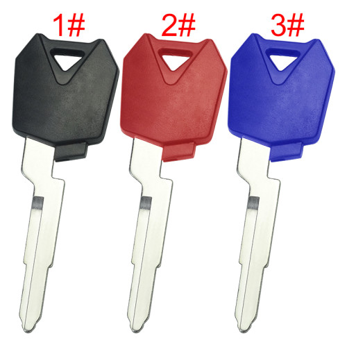 For KAWASAKI Motorcycle key bank right blade with badge , pls choose color