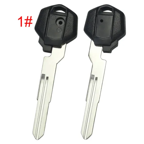 For Suzuki motorcycle bike key blank with right blade, with badge , pls choose color
