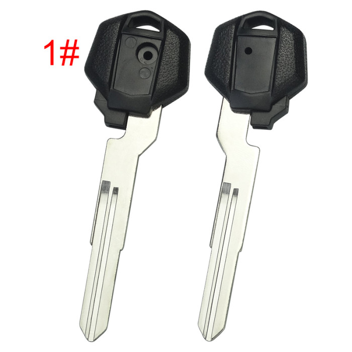 For Suzuki motorcycle bike key blank with right blade, with badge , pls choose color