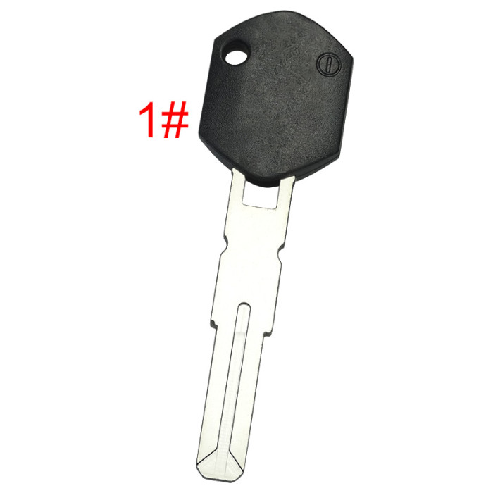 KTM Motocycle car key blank with  blade with printed badge, pls choose color