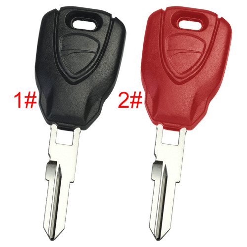 For Ducati motor  key blank  length:38mm with badge, pls choose color