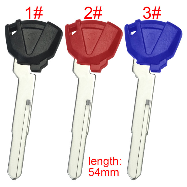 For KAWASAKI Motorcycle key bank left blade with badge,length:54mm , pls choose color