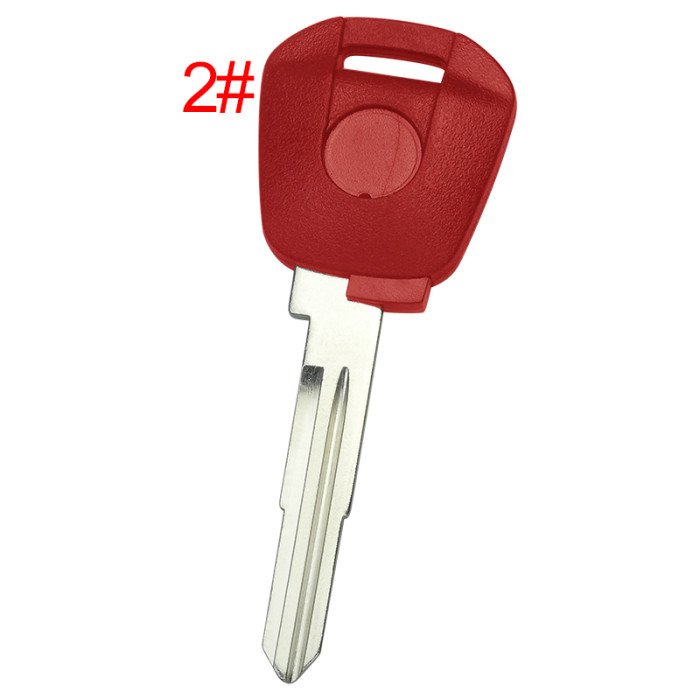 Honda-Motor bike key blank with right blade with badge , pls choose color