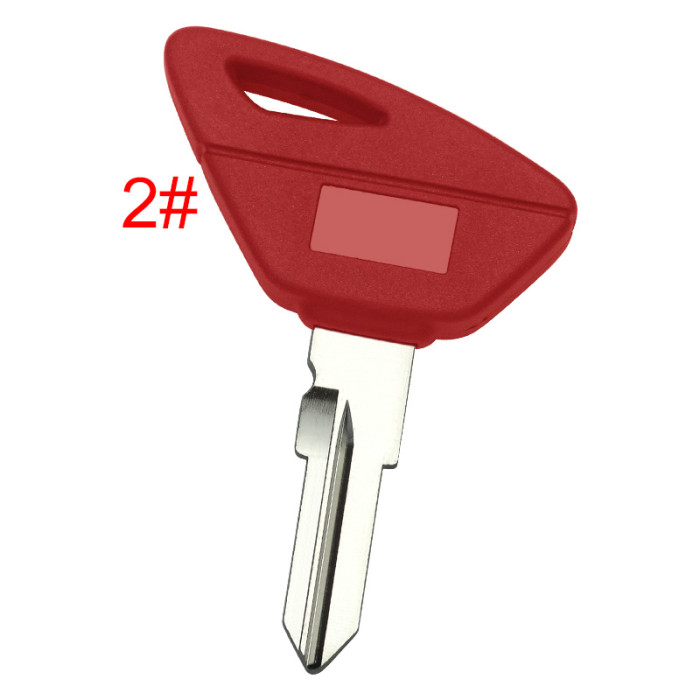 For Aprilia motorcycle  key shell with  right blade with badge , pls choose color