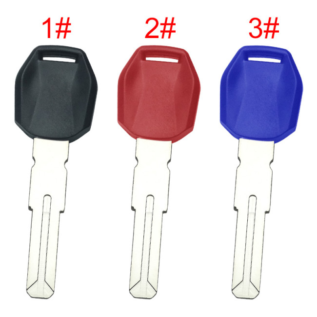 KTM Motocycle key blank with printed badge ,pls choose color
