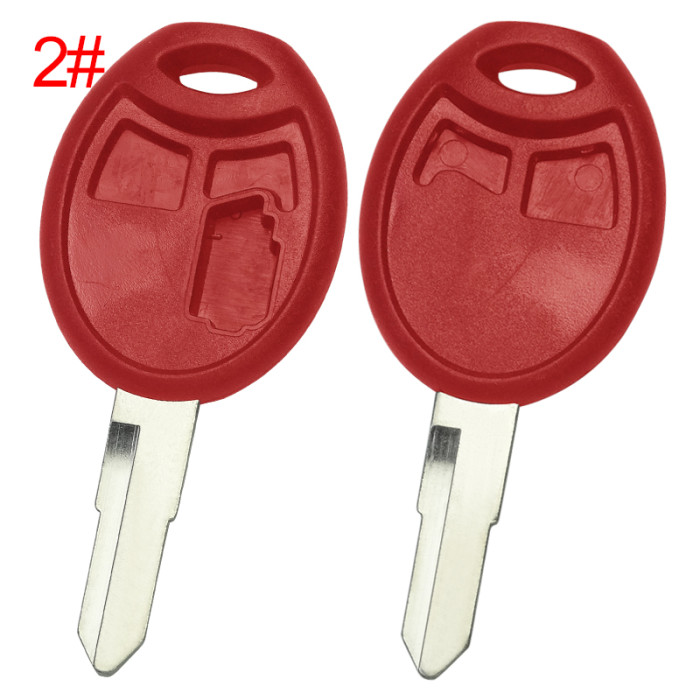 Honda-Motor bike key blank with right blade with badge , pls choose color 