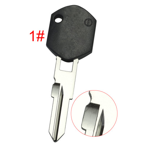 KTM Motocycle car key blank with right blade with printed badge , pls choose color