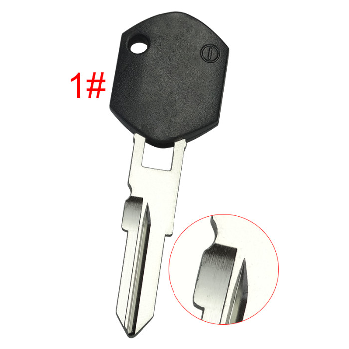 KTM Motocycle car key blank with right blade with printed badge , pls choose color