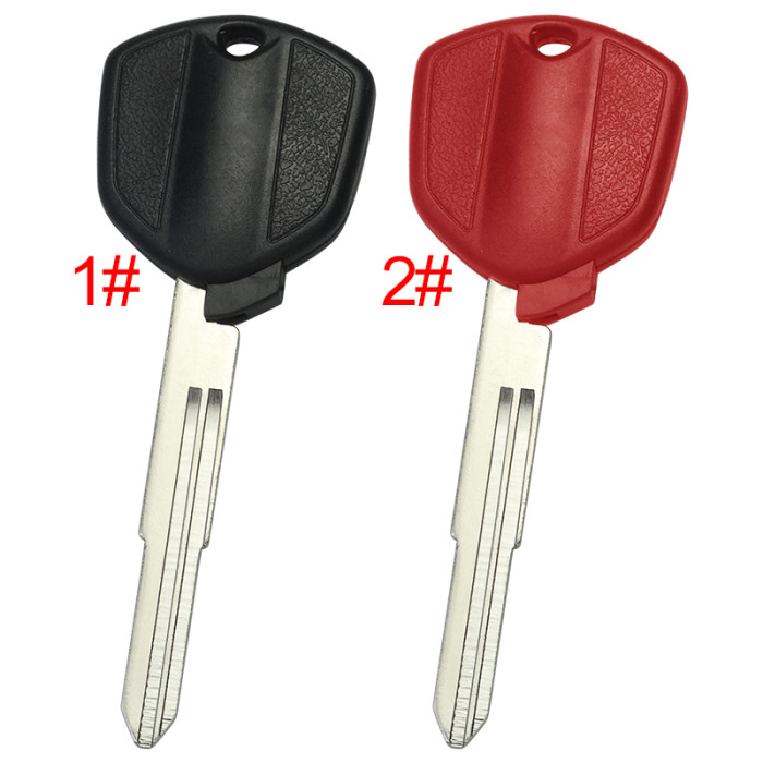 Honda-Motor bike key blank with left blade with bagde , pls choose color