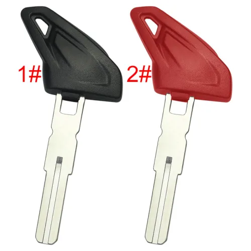 For Ducati motor  key blank  with badge, pls choose color