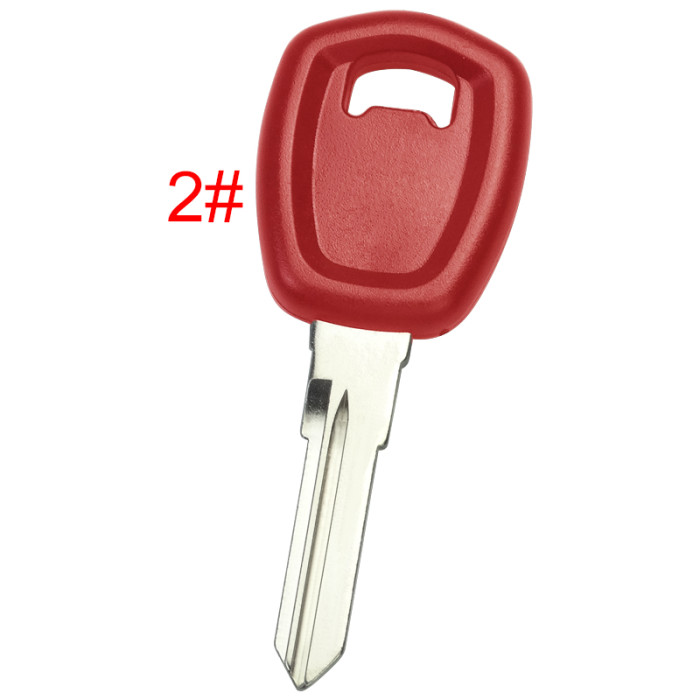 For  Harley motor key shell with right blade with badge , pls choose color