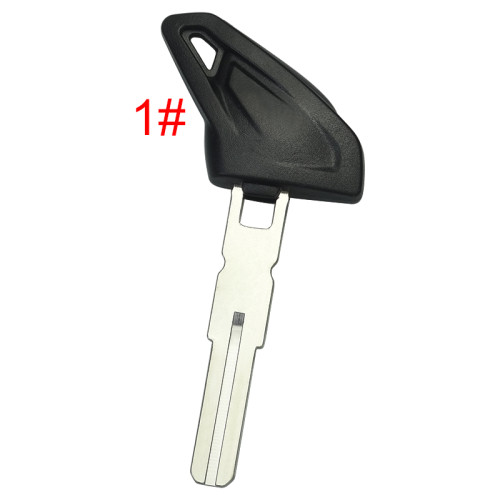 For Ducati motor  key blank  with badge, pls choose color