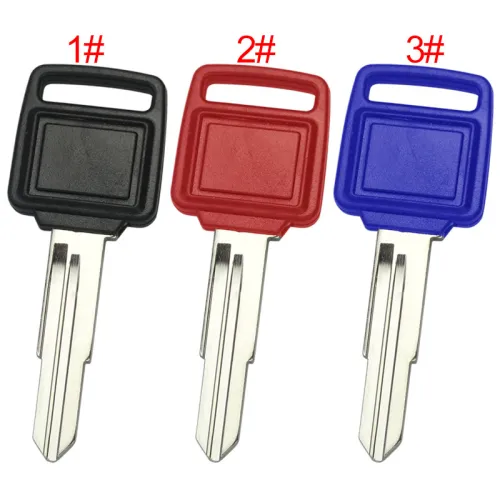 Honda-Motor bike key blank with right blade with logo , pls choose color