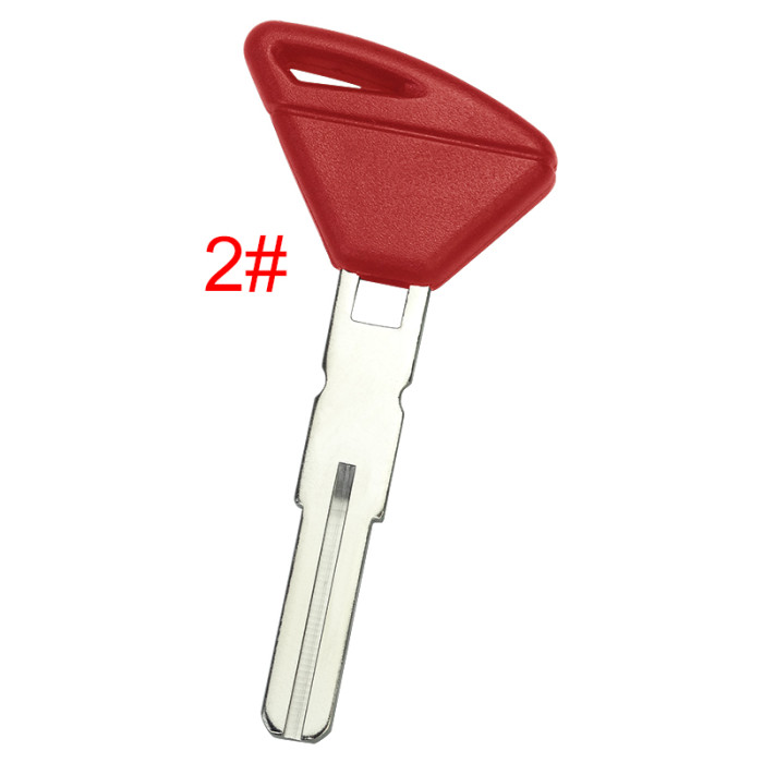 For Aprilia motorcycle transponder key shell with badge , pls choose color