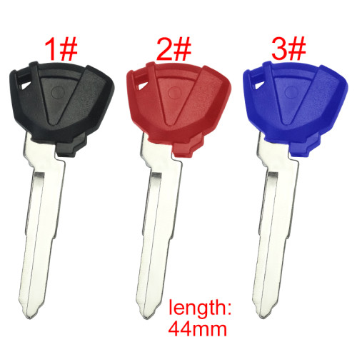 For KAWASAKI Motorcycle key bank right blade with badge,length:44mm , pls choose color