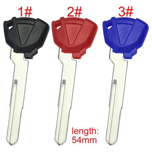 For KAWASAKI Motorcycle key bank right blade with badge,length:54mm , pls choose color