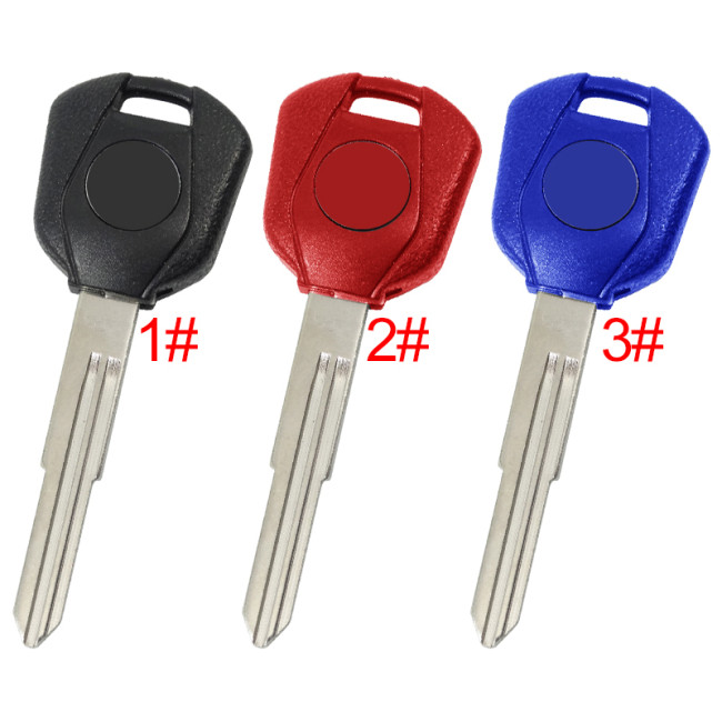 Honda-Motor bike key blank, with left blade with badge, pls choose the color