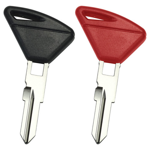 For Aprilia motorcycle transponder key shell with right blade with badge , pls choose color