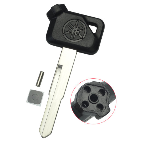 For  Yamaha motorcycle key blank with right blade
