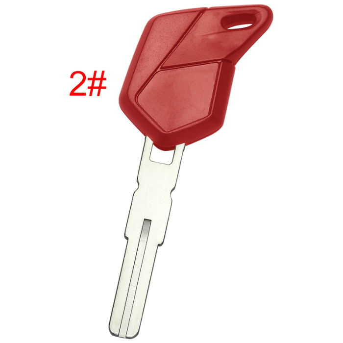 For MV motorcycle key  shell with badge , pls choose color