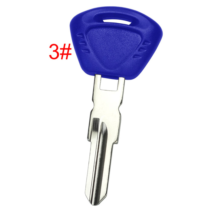 For  Triumph motorcycle key shell with right blade with badge , pls choose color