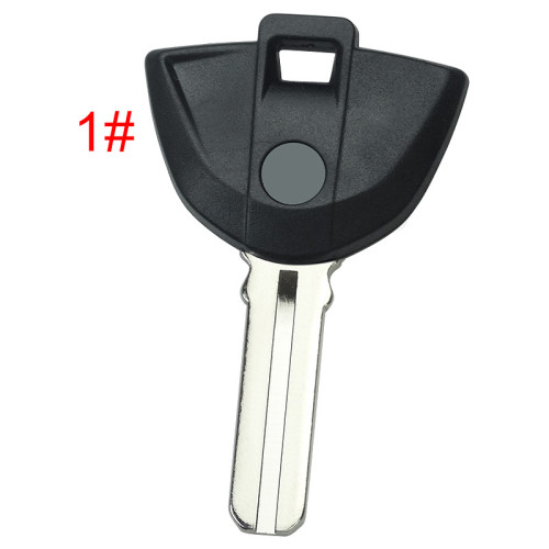 For BMW  Motrocycle key blank without badge  ，pls choose color