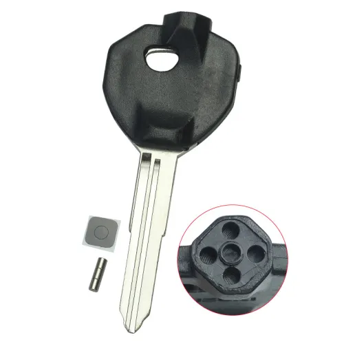 Suzuki motorcycle bike key blank with right blade