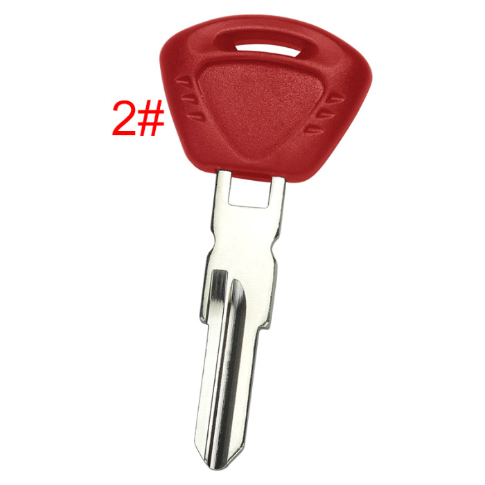 For  Triumph motorcycle key shell with right blade with badge , pls choose color