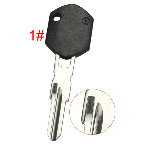 KTM Motocycle car key blank with right blade with printed badge , pls choose color