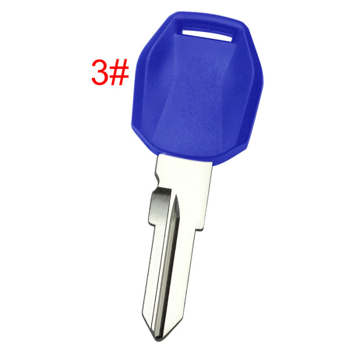 KTM Motocycle key blank with printed  badge,pls choose color
