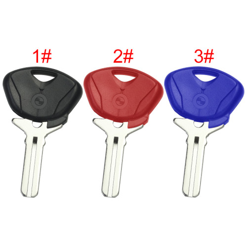 For BMW  Motrocycle key blank with badge  ，pls choose blade