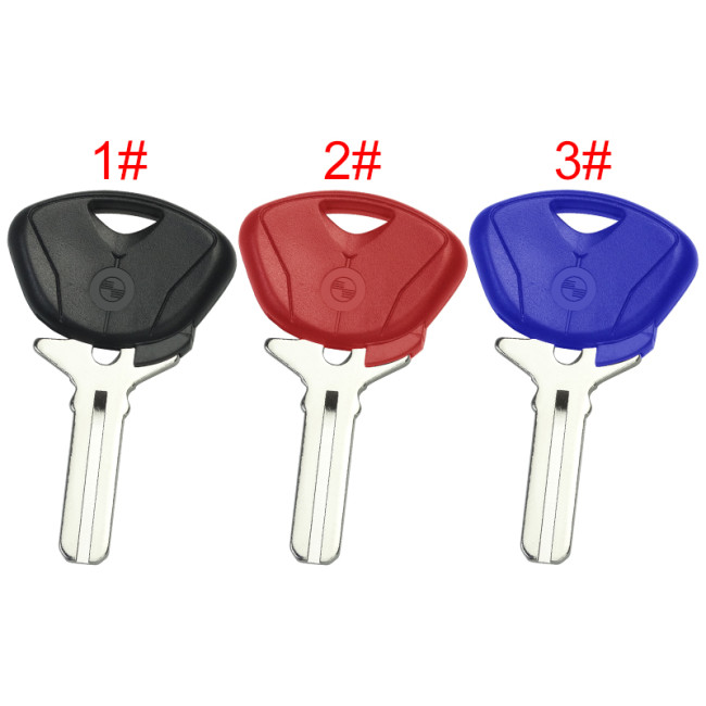 For BMW  Motrocycle key blank with badge  ，pls choose blade