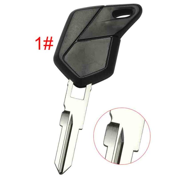 For MV motorcycle key  shell with right blade with badge , pls choose color