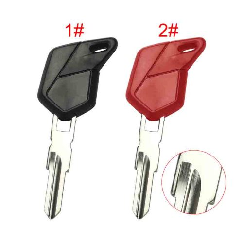 For MV motorcycle key  shell with badge , pls choose color