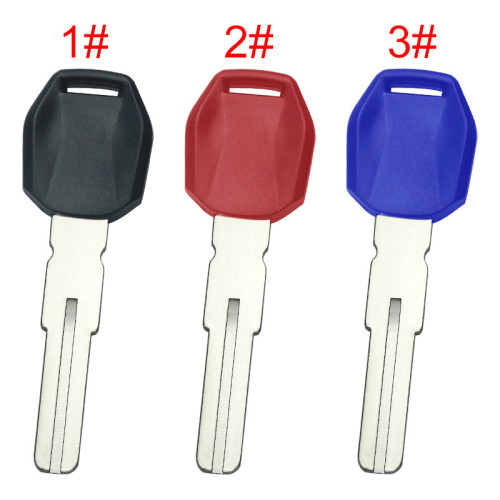 KTM Motocycle key blank with printed badge,pls choose color