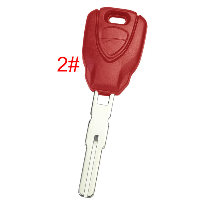 For Ducati motor  key blank  length:45mm with badge, pls choose color
