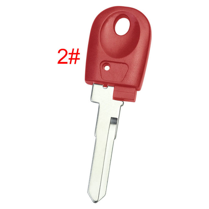 For Ducati  motor key blank with left blade with badge , pls choose color