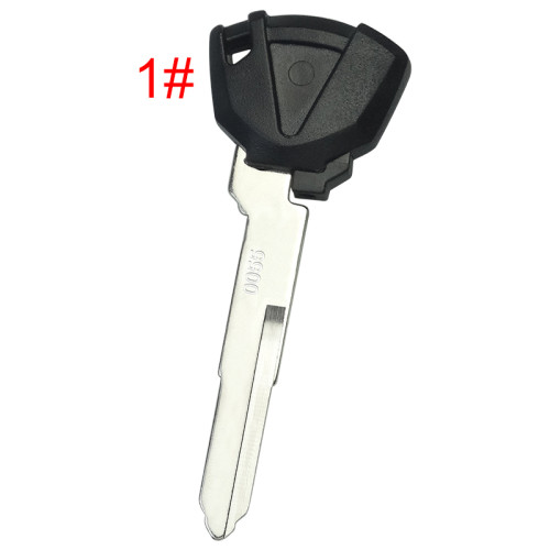 For KAWASAKI Motorcycle key bank with left blade length:49mm,With original printing 0055, pls choose color
