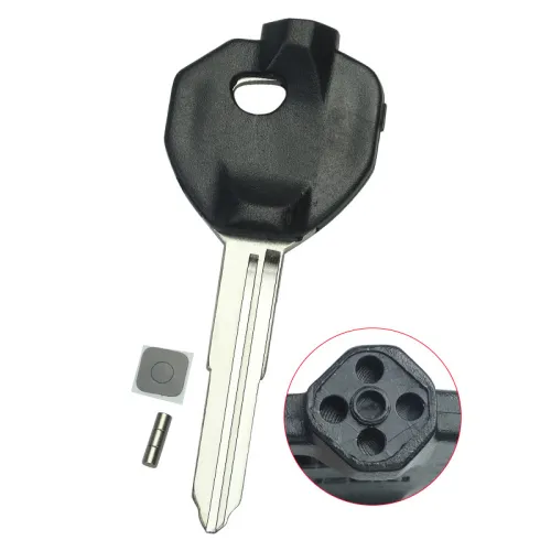 For Suzuki motorcycle bike key blank with left blade