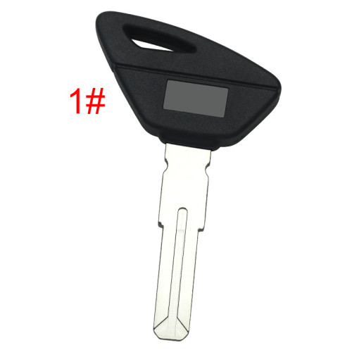 For Aprilia motorcycle  key shell with  blade with badge , pls choose color