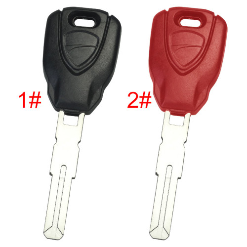 ForDucati motor  key blank  length:45.4mm with badge, pls choose color