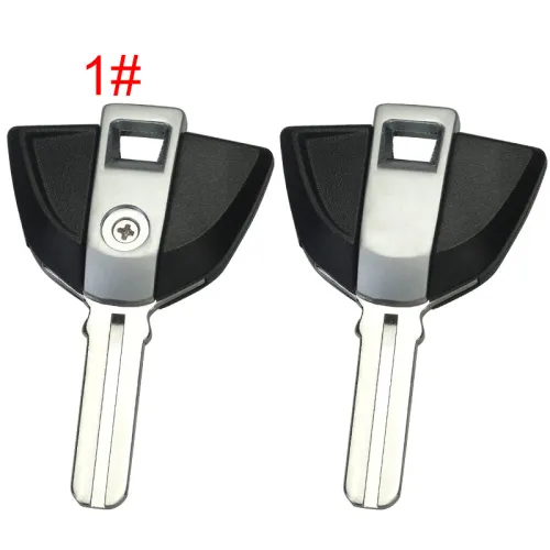 For BMW  Motrocycle key blank with badge  ，pls choose color