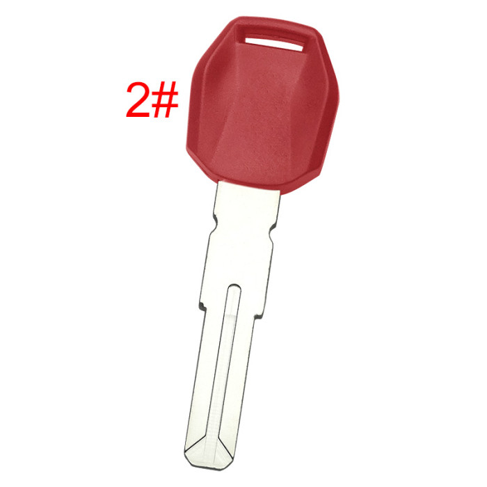 KTM Motocycle key blank with printed  badge ,pls choose color