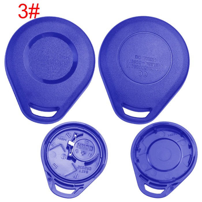 For Harley motor remote  key shell with battery clamp with badge , pls choose color