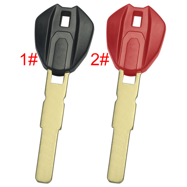 For Ducati motor key blank with badge , pls choose blade