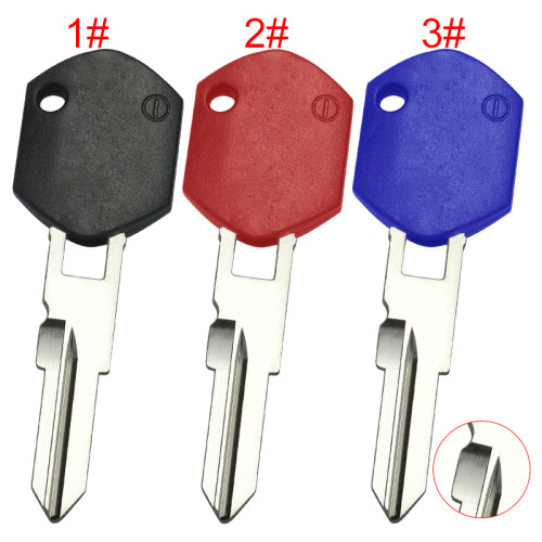 KTM Motocycle car key blank with right blade with printed badge , pls choose color
