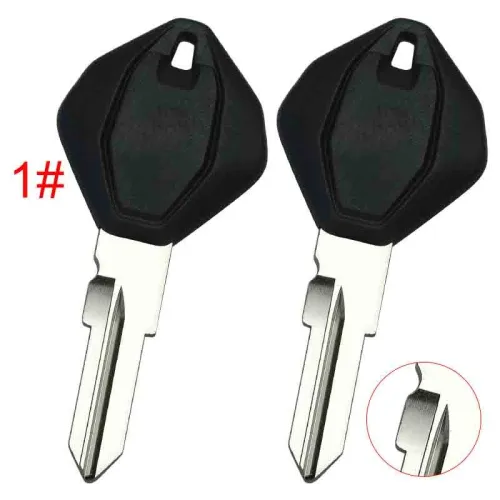For Ducati motor  key blank with right without badge , pls choose color